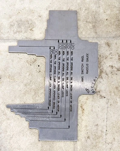 BANCE S&C Maintenance Gauge, view 1